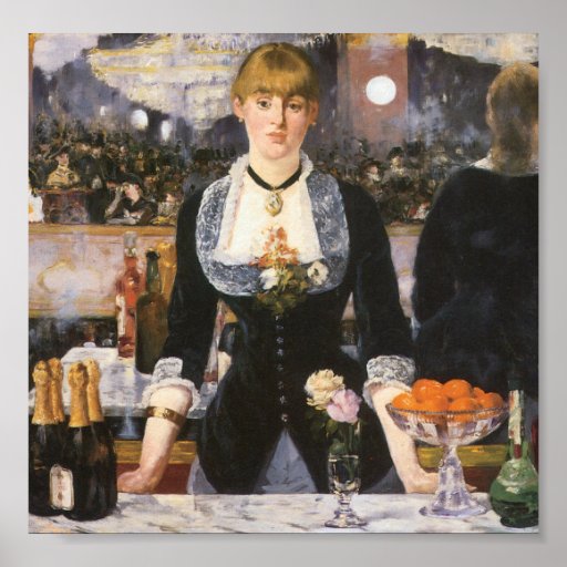 Bar at the Folies Bergère Poster