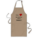 Bar-B-Q-ing with my family - apron by Horseshoes3 Bar-B-Q-ing with my family - apron