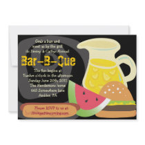Bar-B-Que Summer Party Invitation