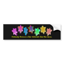 Bar/Bat Mitzvah Bumper Stickers