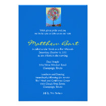Bar Bat Mitzvah Invitation invitations