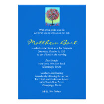 Bar Bat Mitzvah Invitation invitations