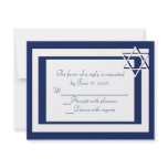 Bar/Bat Mitzvah Invitation RSVP Cards
