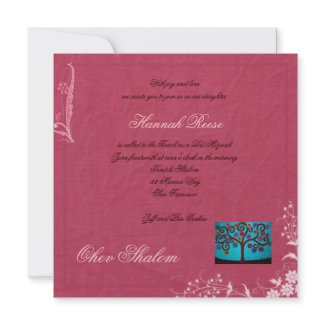 Bar Bat Mitzvah Invitations invitation