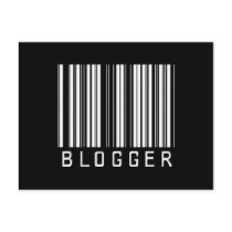 BAR BLOGGER DARK postcards