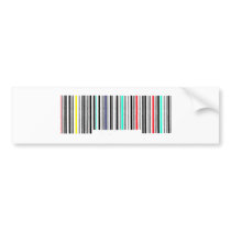 Bar Code bumper stickers