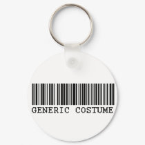 BAR CODE COSTUME Generic Halloween Costume keychains