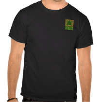Bar Code Turtle 2-Sided Dark Shirts