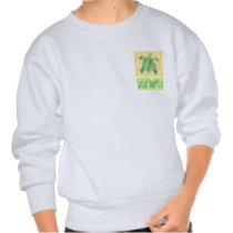 Bar Code Turtle 2-Sided Kids' Sweatshirts