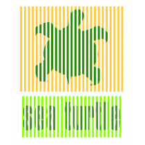 Bar Code Turtle Kids' Dark Shirts