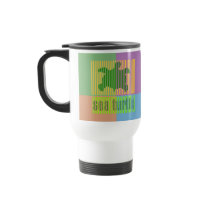 Bar Code Turtle Mugs