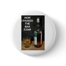 Bar Exam Pinback Buttons