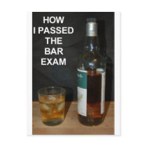Bar Exam Post Cards
