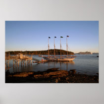 Bar Harbor, early morn Poster