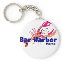 Bar Harbor, Maine Key Chain