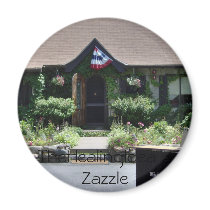Bar Harbor - Pretty Bistro magnets by TheHealingIdea Bar Harbor - Pretty Bistro magnets