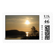 Bar Harbor Sunrise Postage Stamp