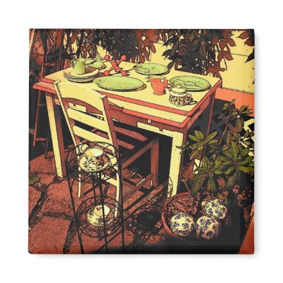 Bar Harbor Table Magnet by RickDouglas