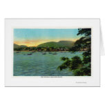 Bar Island View of the Bar Harbor Greeting Cards