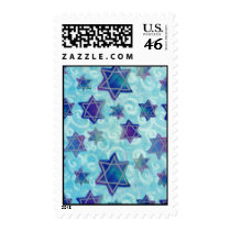 Bar Mitzvah Bat Mitzvah Star of David postage