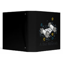 Bar Mitzvah Vinyl Binders