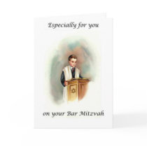 Bar Mitzvah Card