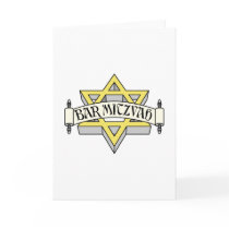 Bar Mitzvah Cards