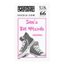 Bar Mitzvah Girl Stamps