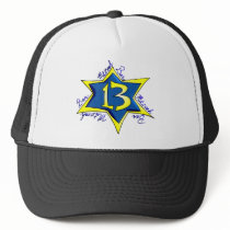 Bar MItzvah Mesh Hats