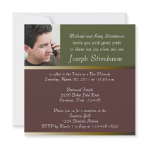 Bar Mitzvah Invitation
