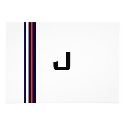 Bar Mitzvah Invitation Sports Detroit Tigers