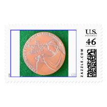 bar mitzvah medal Stamp