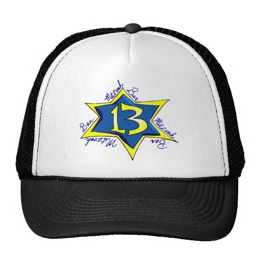 Bar MItzvah Mesh Hats
