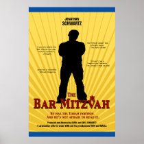 Bar Mitzvah Movie Star Poster posters