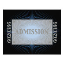 Bar Mitzvah Movie Star Reply Card in Blue, Black invitations