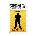 Bar Mitzvah Movie Star Stamp