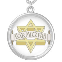 Bar Mitzvah Pendant necklaces