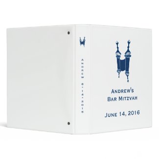Bar Mitzvah Photo Album Sign In Book Organizer binder