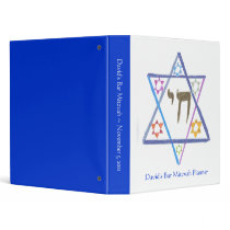 Bar Mitzvah Planner 3 Ring Binder