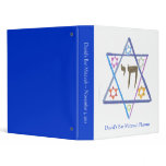 Bar Mitzvah Planner binders