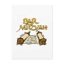 Bar Mitzvah Postcard