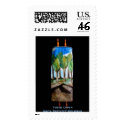 Bar Mitzvah Stamp of Artists' Torah Cover by eMitz_com Bar Mitzvah Stamp of Artists' Torah Cover