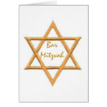 Bar Mitzvah/Star of David Card