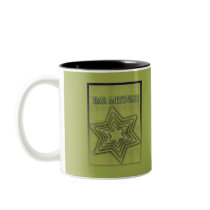 Bar Mitzvah Star of David Coffee Mug