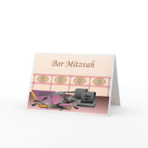 Bar Mitzvah Tefillin Card