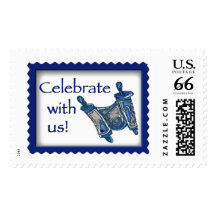 Bar Mitzvah Torah Postage Stamps
