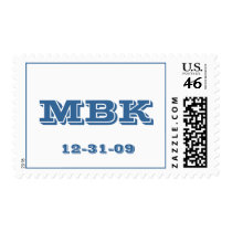 Bar Mitzvah Varsity Letter Stamps