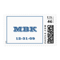 Bar Mitzvah Varsity Letter Stamps