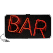 Bar Neon Sign Doodle Speaker