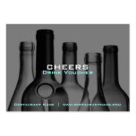 Bar &amp; Restaurant Drink Vouchers and Coupons Business Card Templates